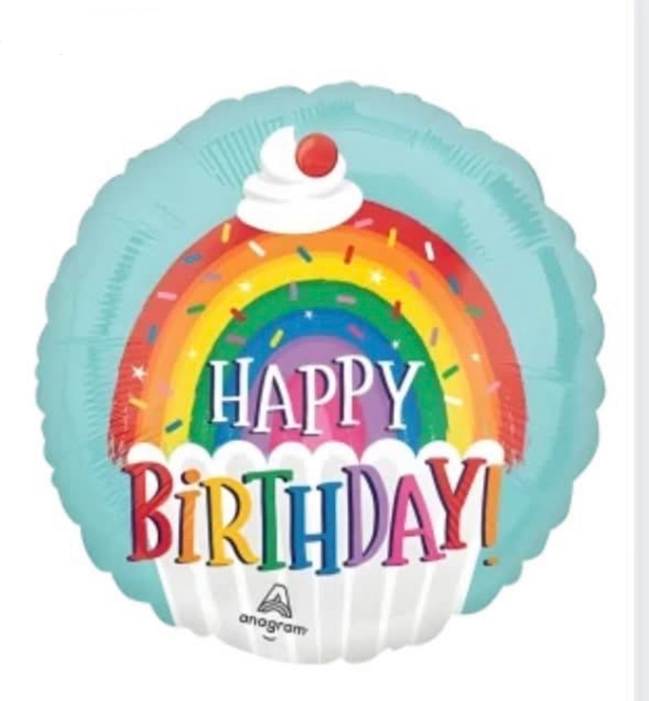 GLOBO HAPPY BIRTHDAY ICE CREAM
